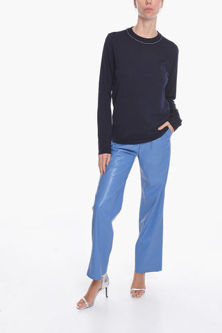 MM4 Maglia Girocollo UNISEX INSIDE-OUT con Cuciture a Vista
