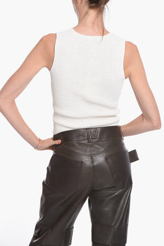 Tank Top RACKED in Misto Cotone