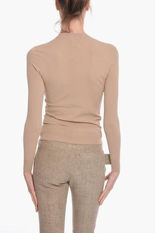 Long-sleeved TECHNO SKIN Viscose Blend Top