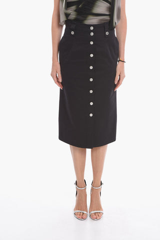 Denim NILEHORA Skirt with High Waist
