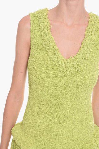 Vestito TOWELLING in Spugna con Dettaglio Imbottito