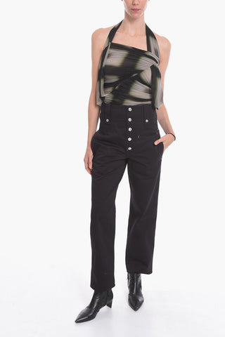 Jeans NARLENA a Vita Alta Button-up 21,5cm