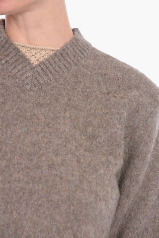 MM1 Pullover UNISEX in Lana Effetto Vissuto