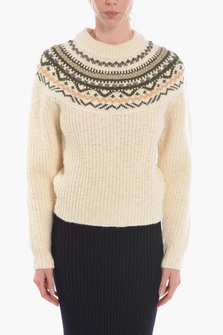 ETOILE Wool GIR FAIR ISLE Sweather
