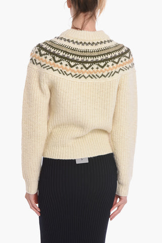 ETOILE Wool GIR FAIR ISLE Sweather
