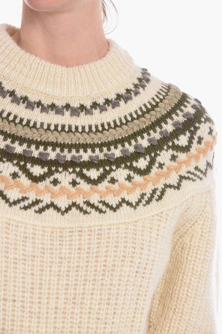 ETOILE Wool GIR FAIR ISLE Sweather