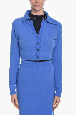 Cardigan Corto con Colletto