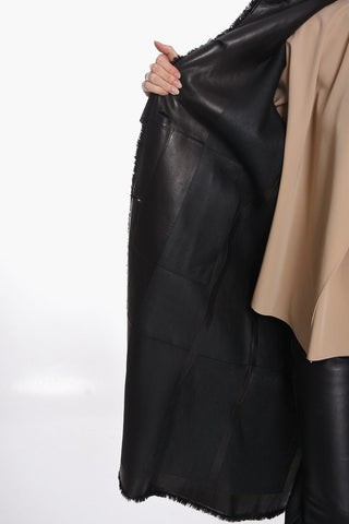 Single-breasted Shearling Coat