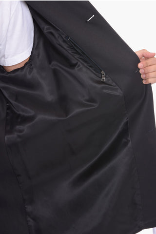 Cotton Blend Raincoat with Flush Pockets
