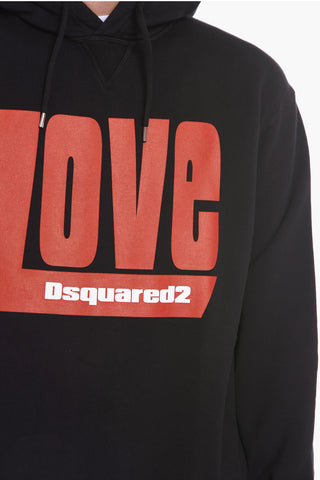 Hoodie sweatshirt with LOVE Print
