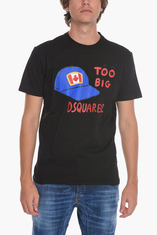 Crewneck T-shirt wih Graphic Print