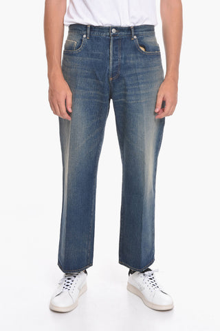 AVE. MONTAIGNE Cotton SELVEDGE Cropped Fit Denims 24cm