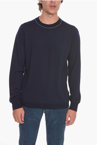 MM4 Crew Neck INSIDE-OUT UNISEX Sweater with Visible Stitchings