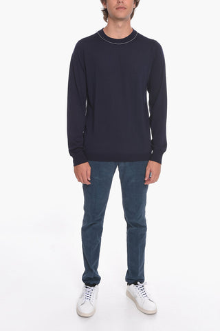 MM4 Crew Neck INSIDE-OUT UNISEX Sweater with Visible Stitchings