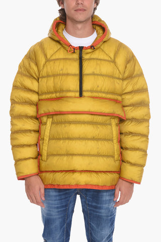 Kaban Puffer jacket with Maxi Kangaroo Pocket
