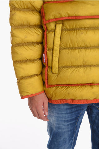 Kaban Puffer jacket with Maxi Kangaroo Pocket