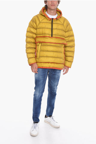 Kaban Puffer jacket with Maxi Kangaroo Pocket