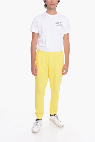 ONE LIFE ONE PLANET Brushed Cotton Joggers with Back Lettering