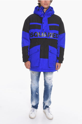 Two-Tone Puffer with Maxi Pockets