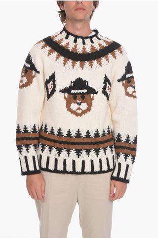Maglione BEAVER in Lana con Girocollo