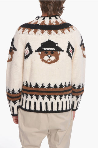 Maglione BEAVER in Lana con Girocollo