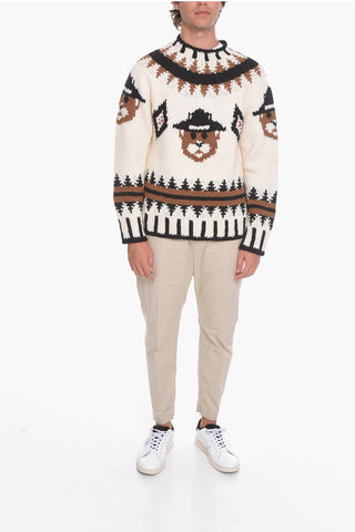 Maglione BEAVER in Lana con Girocollo