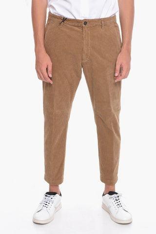 Corduroy HOCKNEY Trousers with Tapered-fit