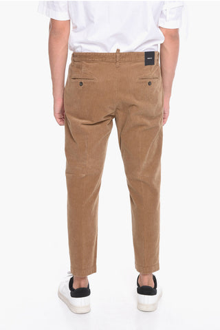 Corduroy HOCKNEY Trousers with Tapered-fit