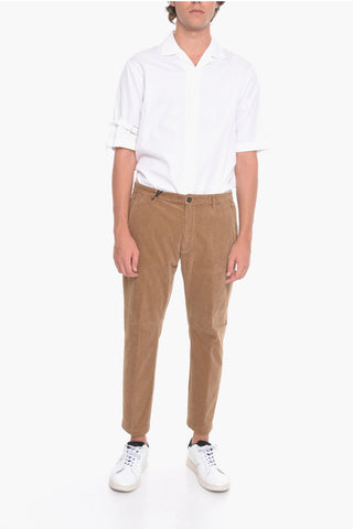 Corduroy HOCKNEY Trousers with Tapered-fit