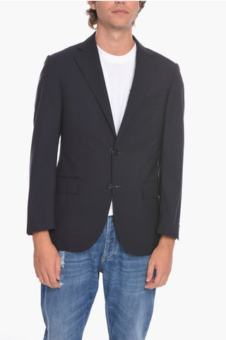 2 Button LEADER Extrafine Wool Blazer