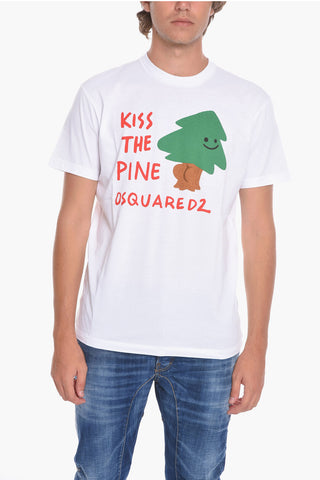 KISS THE PINE T-shirt with Print