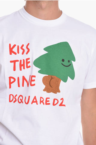 KISS THE PINE T-shirt with Print