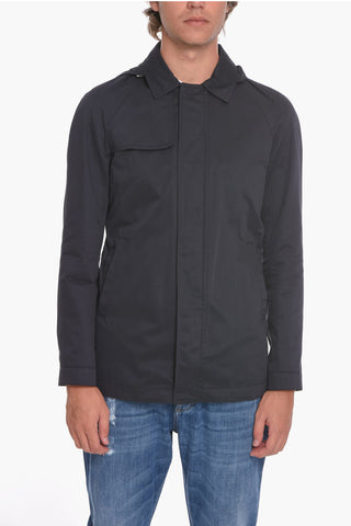 ID Removable Hood ROZA Cotton Blend Caban