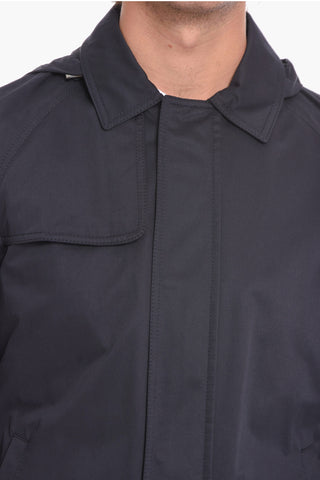 ID Removable Hood ROZA Cotton Blend Caban