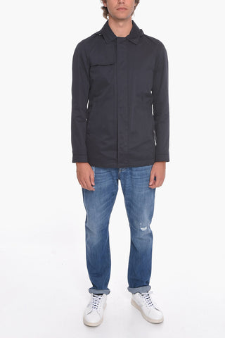 ID Removable Hood ROZA Cotton Blend Caban