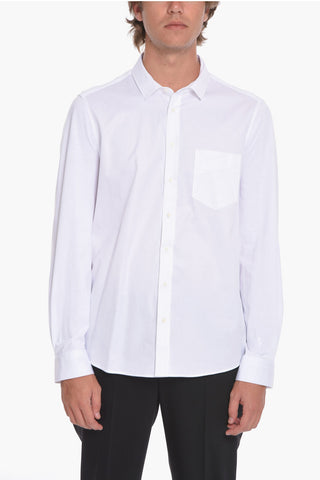 Camicia HYBRID in Jersey con Colletto Diplomatico