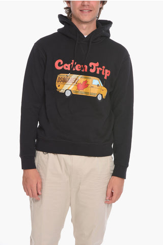 CATEN TRIP Hoodie Sweatshirt with Graphic Print
