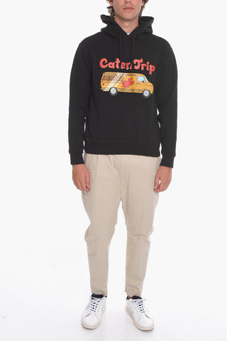 CATEN TRIP Hoodie Sweatshirt with Graphic Print