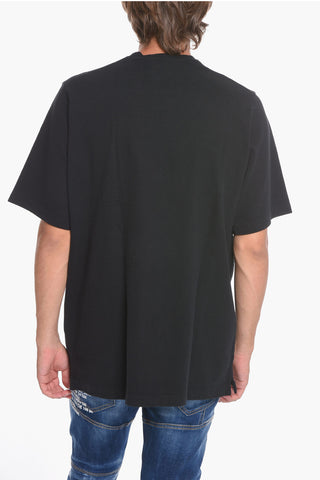 T-shirt SUNSET LEAF con Stampa Multicolor
