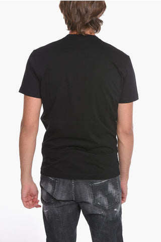 T-Shirt Girocollo con Stampa BROTHERS