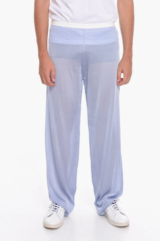 UNISEX MM1 Semi-sheer Metallic Trousers