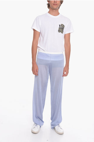 UNISEX MM1 Semi-sheer Metallic Trousers