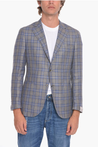 SARTORIA Blazer in Misto Lana Motivo District Check
