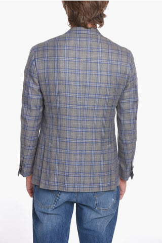 SARTORIA Blazer in Misto Lana Motivo District Check