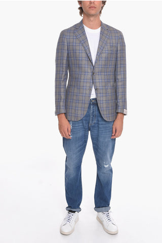 SARTORIA Blazer in Misto Lana Motivo District Check