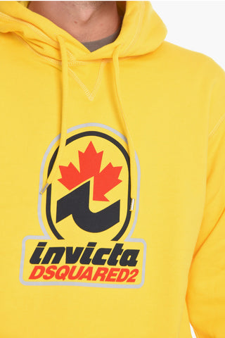 INVICTA Hoodie Sweatshirt with Front Logo Print