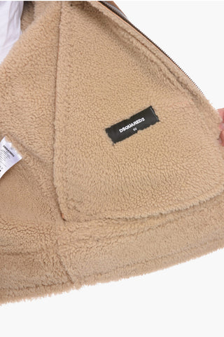 Calfskin Shearling Jacket with Maxi Pockets