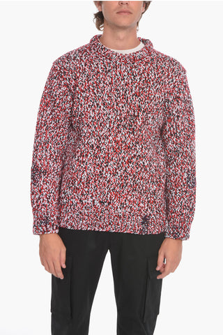 Heavyweight Wool Pullover with Crewneck