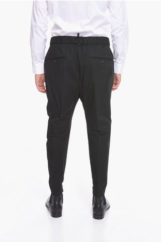 Pantaloni a Cavallo Basso con Coulisse