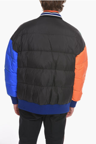 Kaban Puffer Cardigan with Embossed Logo